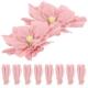 Plants Crepe Adorn Pcs Flowers Craft Fake Bouquet Paper