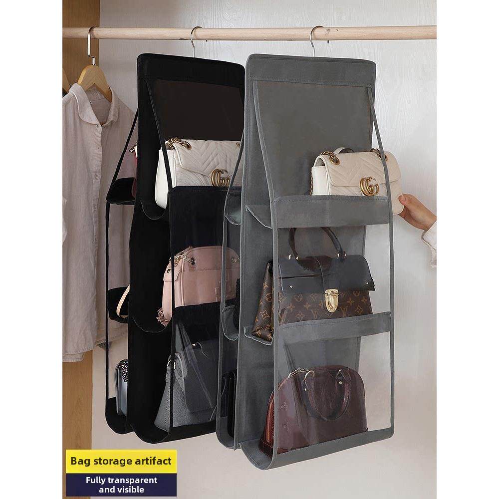 bag storage artifact hanging bag putting bag finishing收纳架