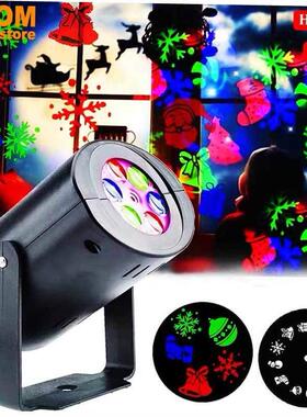 Christmas LED projection light Christmas decorations lights1