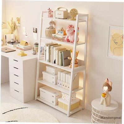 Bookshelf bedroom simple bookcase living room bookrack 书架