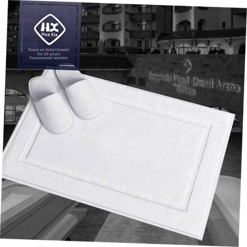 Hotel household bathroom floor mat cotton towel浴室地巾地垫
