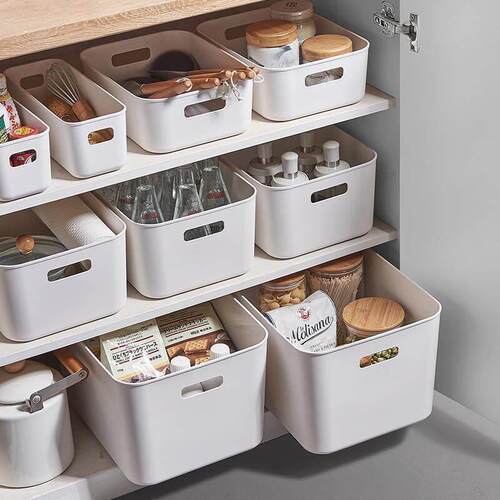 Drawer type house clothes sorting box plastic storage box