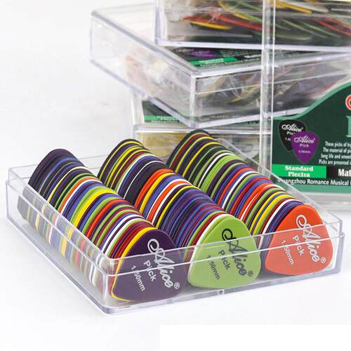1 Box Matte Guitar Picks Acoustic Electric Bass Plectrum Med