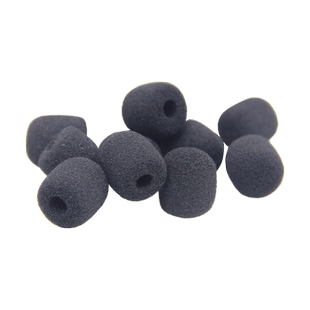 手机收音麦领夹麦克风咪罩海绵套防喷防尘话筒套头戴教师直播麦套