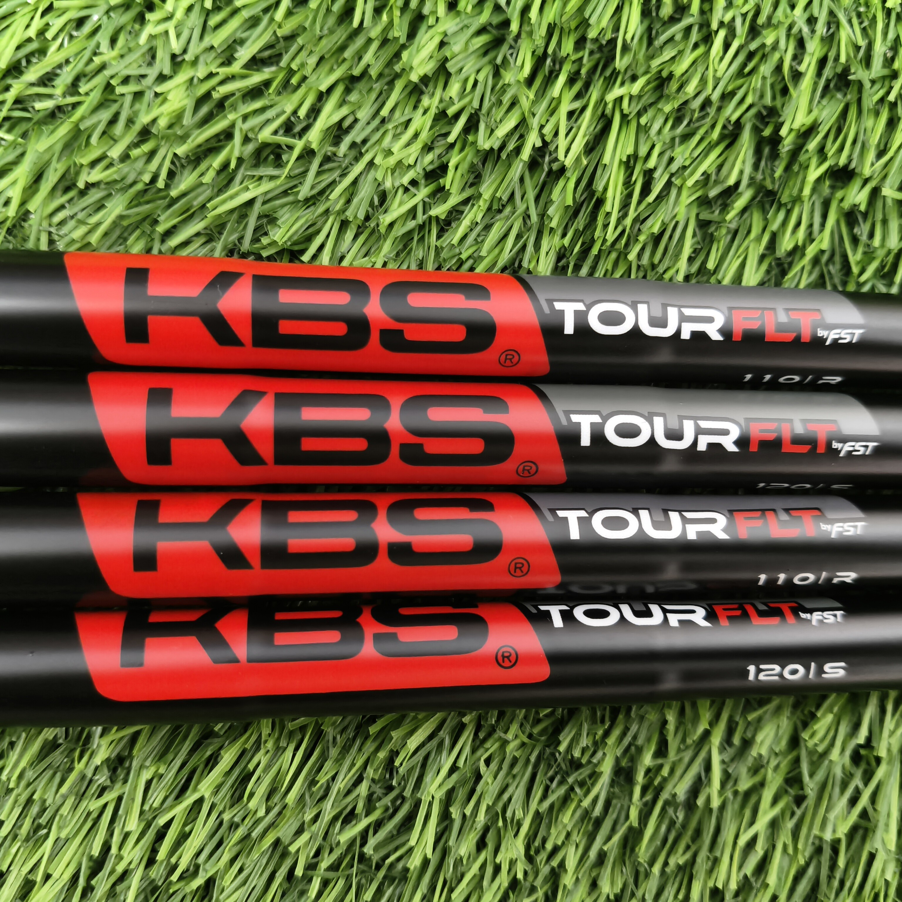 高尔夫球杆KBS TOUR 黑色电镀钢杆身高尔夫铁杆组杆身110R/120S