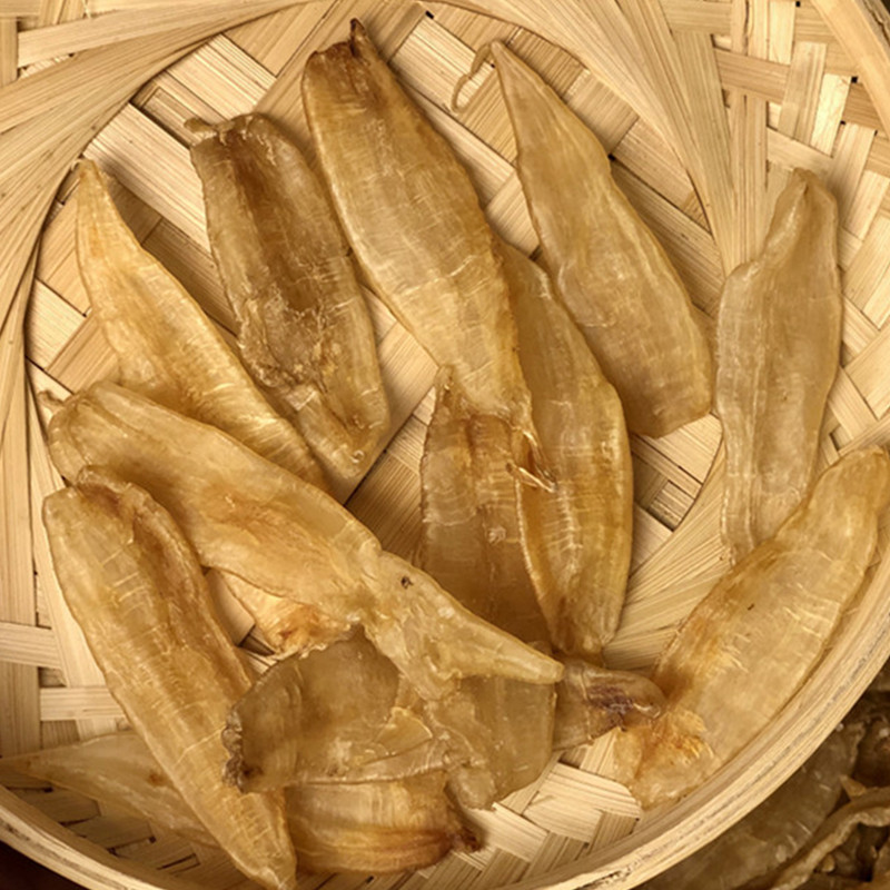 天然金龙鱼小花胶渔民自晒鳘鱼胶干货正品深海鱼肚孕妇月子滋补品