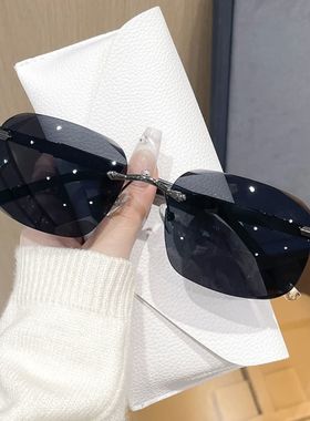 【外贸高货】天然水晶石太阳镜墨镜男高清偏光镜开车钓鱼防紫外线