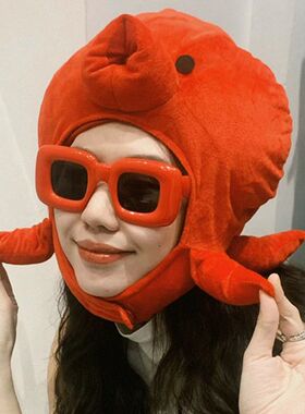 多巴胺搞怪趣味方形充气感墨镜女潮人街拍网红个性男秀场太阳镜