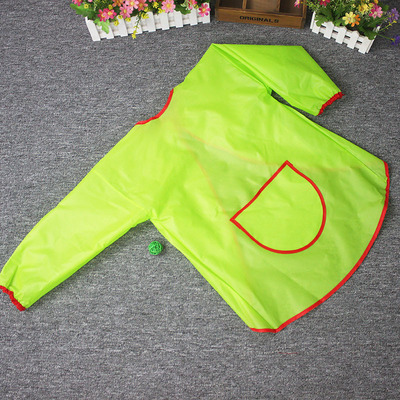 工厂幼儿园画画衣儿童防水污美术罩衣宝宝反穿衣饭衣围裙