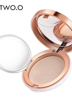 丝柔沁肤定妆粉饼 遮瑕控油不易脱妆蜜粉轻薄细腻 SC025