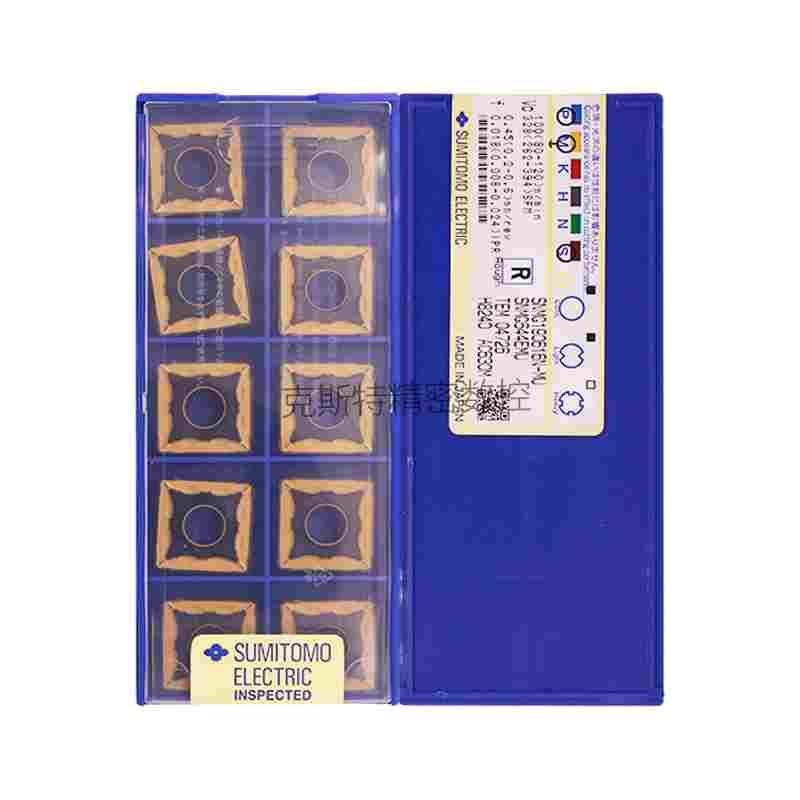 日本住友数控刀片 SNMG190616N-MU AC630M 加工不锈钢