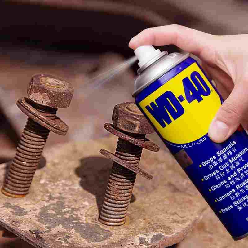 WD40除锈剂防锈润滑剂自行车金属螺丝螺栓松动剂除胶粘去油污喷剂