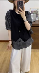 2026新款 保暖宽松设计感短外套气质上衣1316
