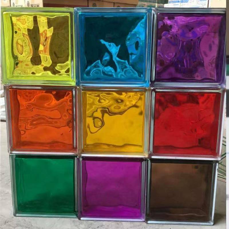 艺术玄关背景吧台彩色玻璃