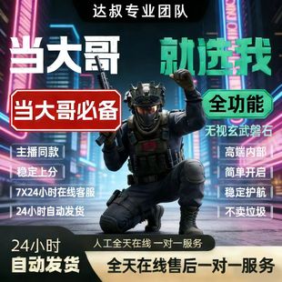 三角洲行动游戏辅PC端助物资主播同款透明视觉过玄武跑刀护航专用