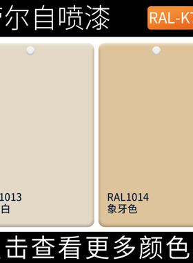 文件柜翻新漆电表箱劳尔RAL1013牡蛎白色自喷漆RAL1014象牙色涂漆