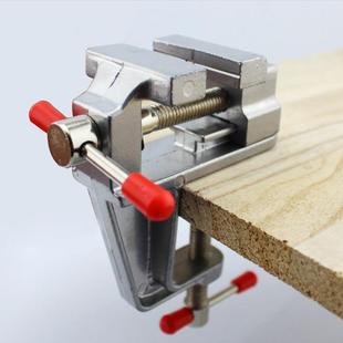 小台钳小型台虎钳工作台家用桌钳夹具多功能夹钳子.. 迷你桌虎钳