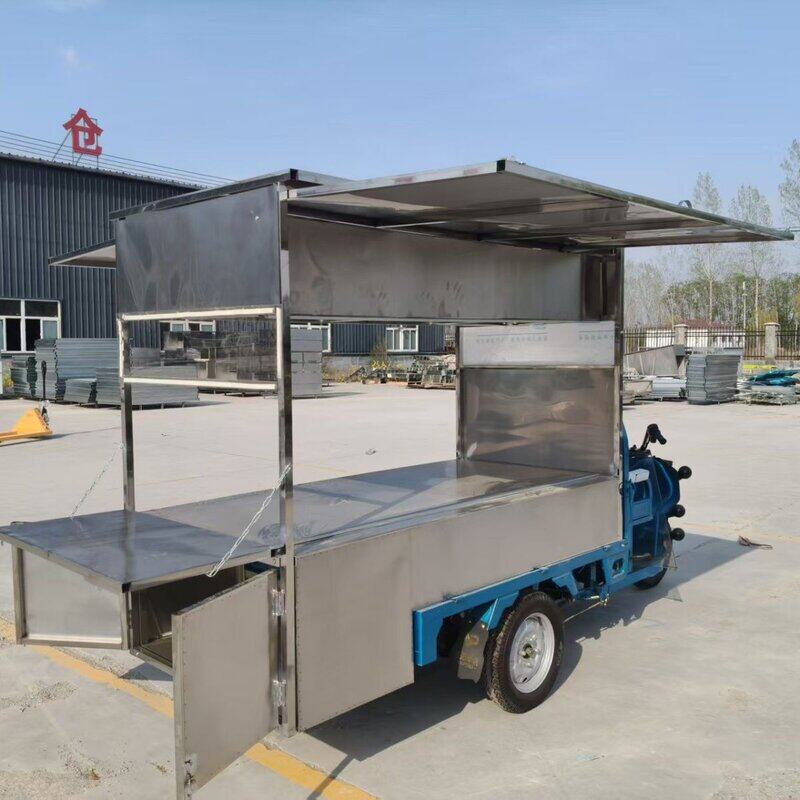 三轮车摆摊小吃架不锈钢面板肉夹馍烧烤冰糖葫芦煎饼炸串网红同款