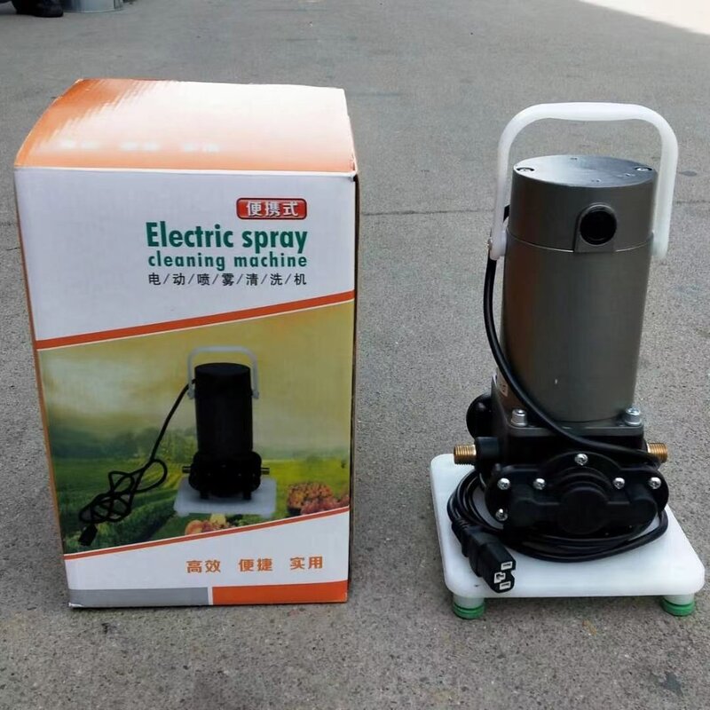 农用柱塞12V48V220V直流高压打药机电动喷雾器洗车机果园高压水泵