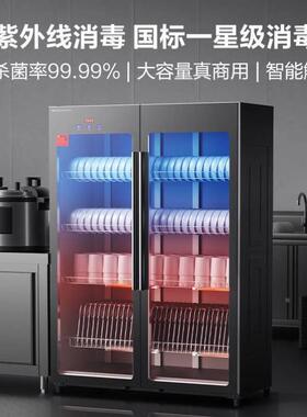 德玛仕DEMASHI消毒柜商用双开门立式大容量餐饮酒店餐厅食堂