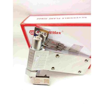 台湾格美COOLMAX回归门铰链CM-1220H加厚镀层锌合金冷库铰链合页