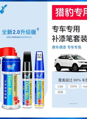 猎豹CS10补漆笔汽车专用CS9迈途车漆去痕修复神器白色修补点漆笔