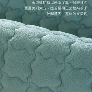 通用布艺防滑现代简约加厚欧式 毛绒沙发垫冬四季 沙发套全包萬能套