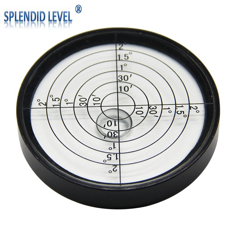 新品磁性b金属万向高精度水平泡水准泡水平器圆水平尺平衡仪水准
