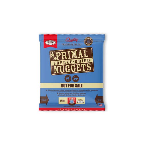 【狗冻干试吃】Primal有机冻干主食狗粮犬用零食8g*2包