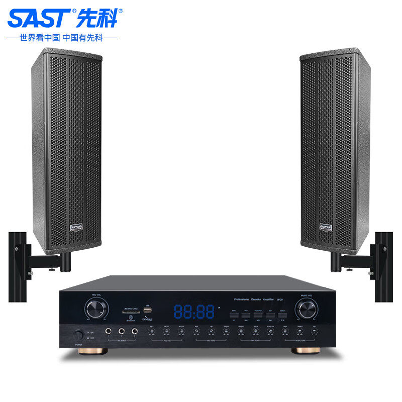 先科（SAST）专业会议室音响套装组合家庭KTV背景音乐培训SH-413