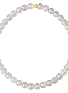 本命年天然和田玉手串女款