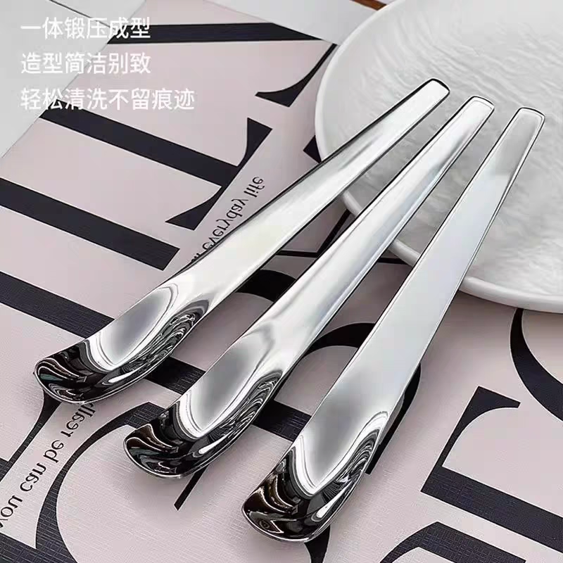 不锈钢甜品勺子吃蛋糕碗刮勺挖酸奶冰淇淋铁罐头高颜值长柄咖啡勺,餐饮具,西餐勺,淘宝优惠券,粉丝福利购,淘宝优惠卷