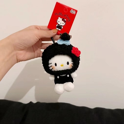 小丸子头套系列女生礼物包包挂件