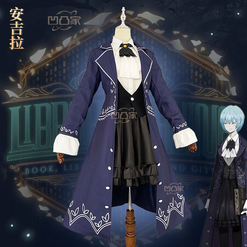 现货 】凹凸家废墟图书馆安吉拉新番动漫服宫廷风Cosplay服装