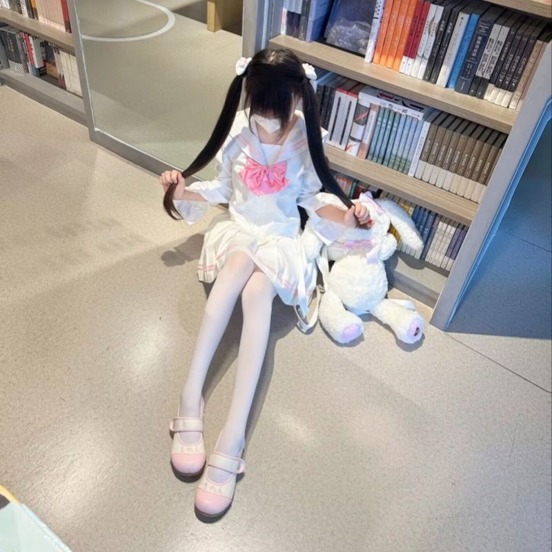 【现货】巴啦啦小魔仙cos新款稀有长袖二本水手服JK制服套装