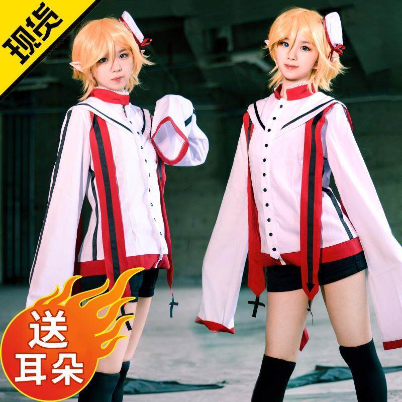 现货 】唱诗班金cos凹凸世界同人金假发耳朵cosplay服
