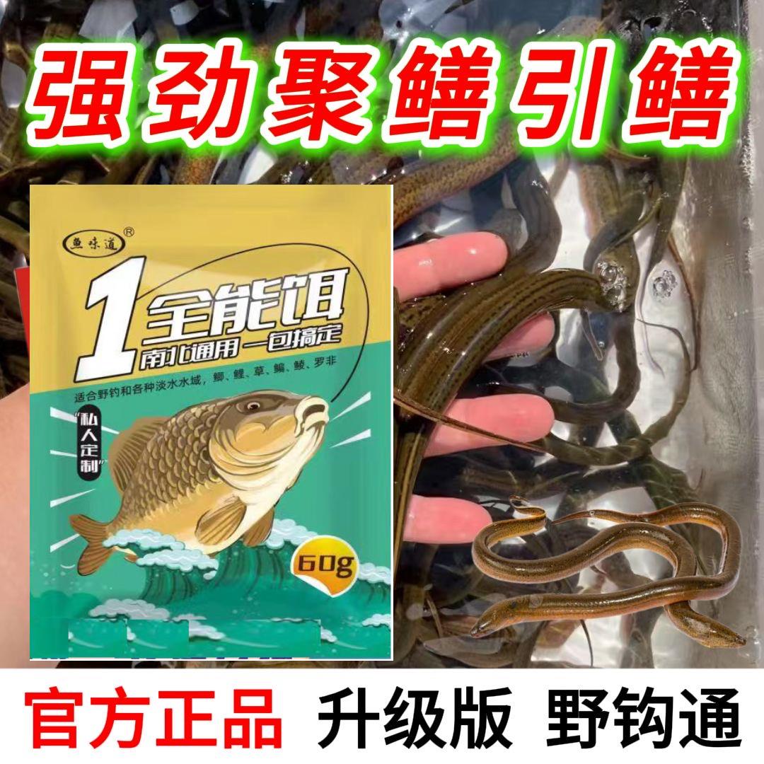 一1全能饵料鳝鱼鱼味道钓小药河虾龙虾鲫鲤鱼草青通杀主播同款