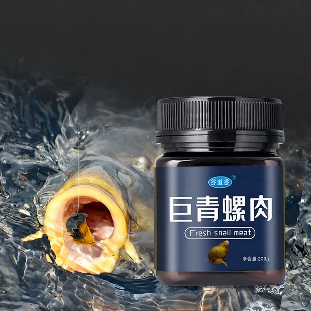 巨青螺肉钓鱼小药黑坑水库草鱼鲤鱼窝料螺丝肉 颗粒鱼饵料
