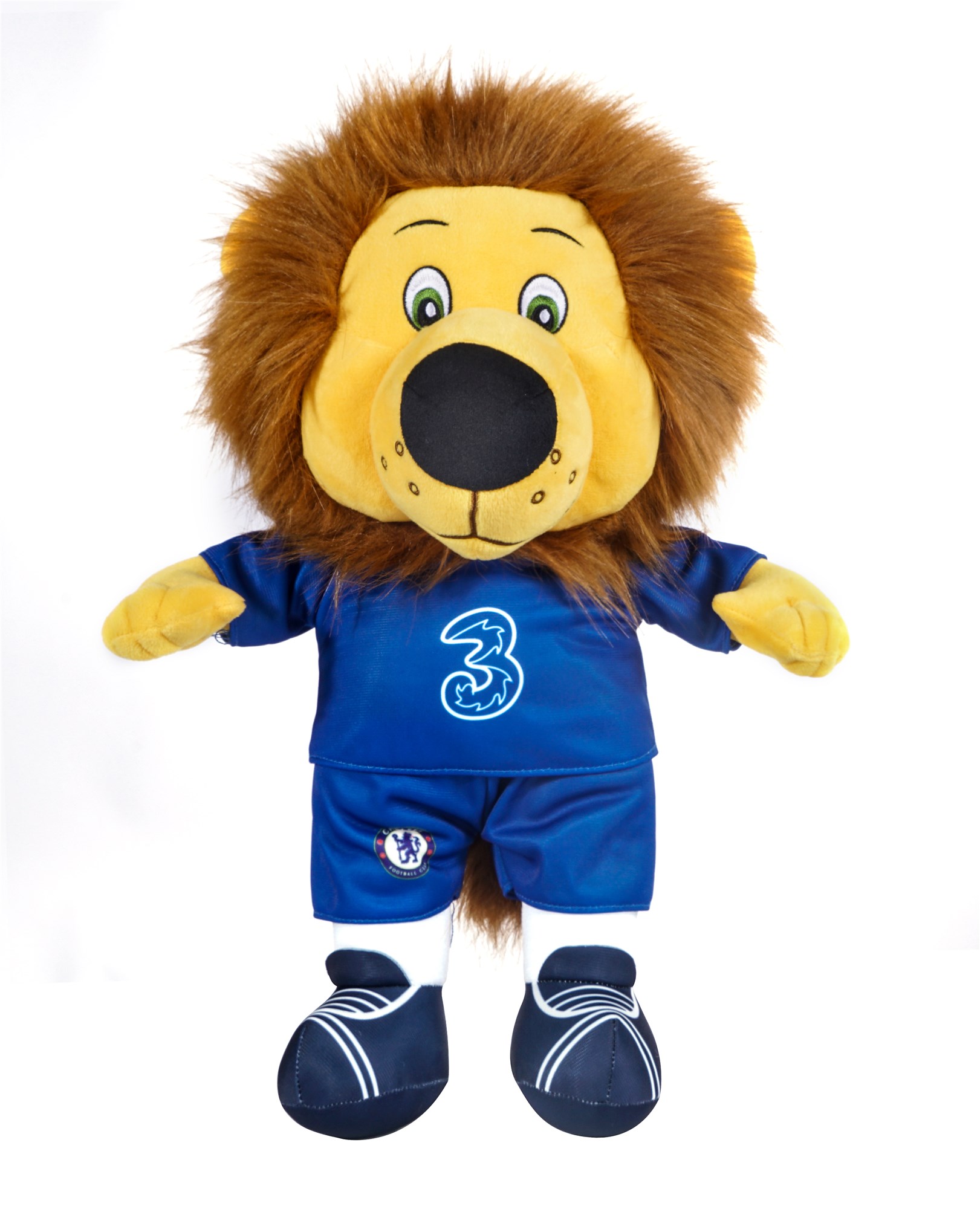 英超球队切尔西足球队吉祥物狮子毛绒公仔球迷纪念品礼物蓝军周边