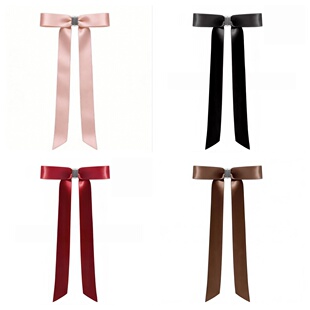 磁吸蝴蝶结发夹后脑勺半扎发可拆卸小抓夹2026年新款发夹