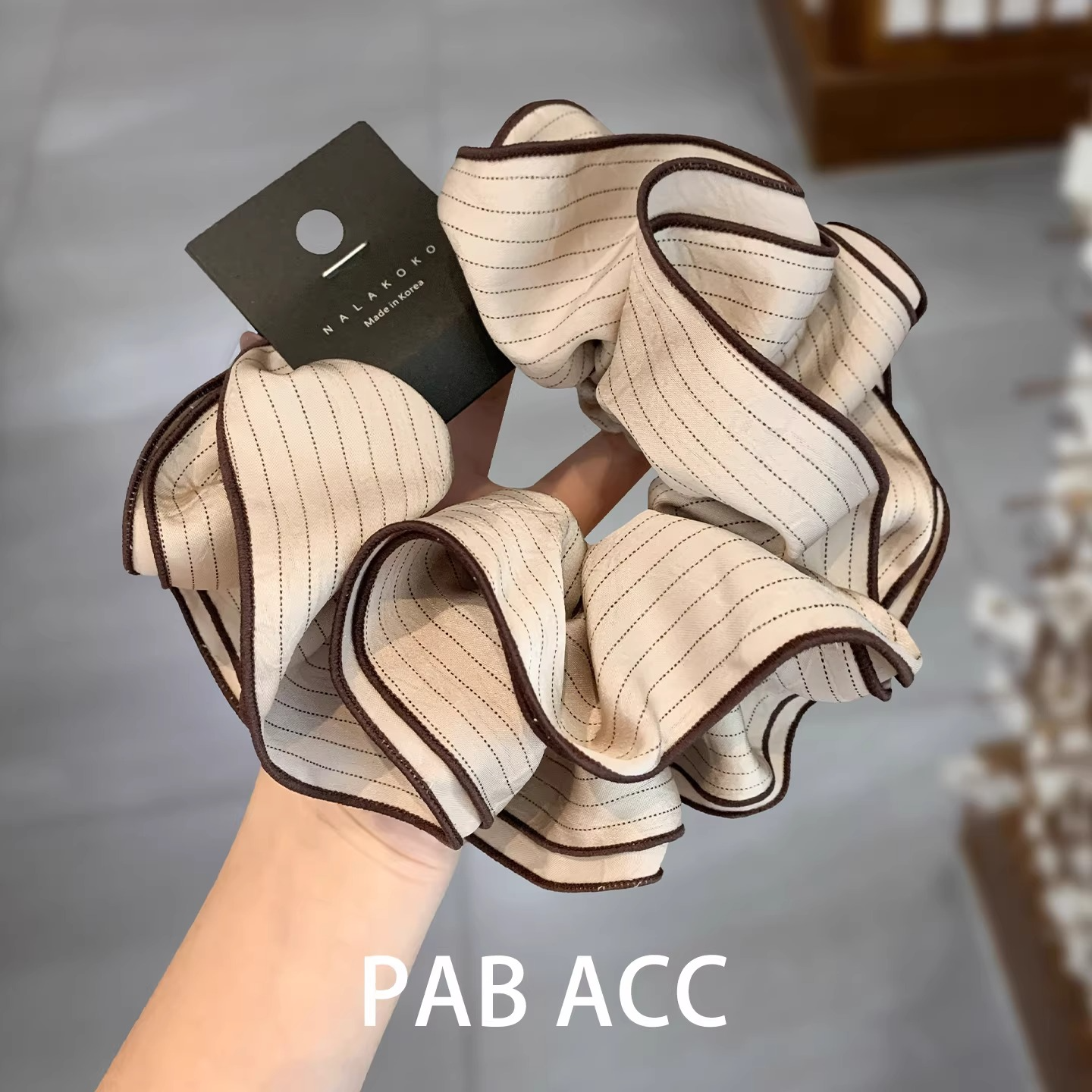 韩国温婉大气高端多层褶皱条纹肥肠圈氛围小蛮腰立体饱满发绳皮筋,饰品/流行首饰/时尚饰品新,发饰,淘宝优惠券,粉丝福利购,淘宝优惠卷