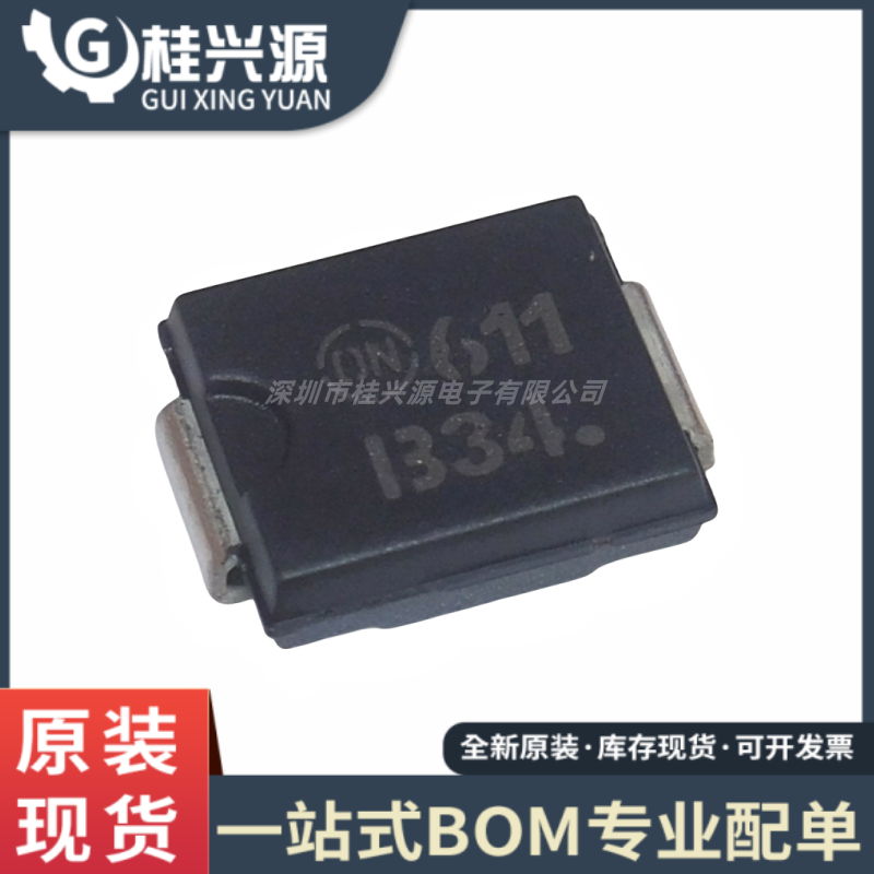 原装正品 MBRS340T3G 丝印:B34 SMC  DO-214 肖特基二极管