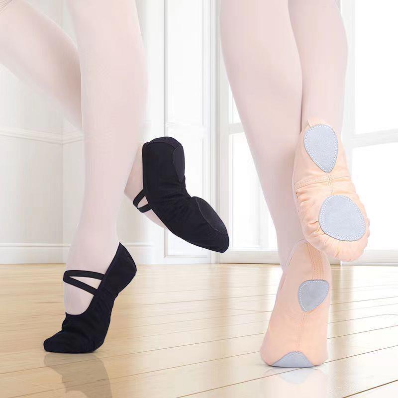 Girls Ballet Shoes Ballet Dance Slippers For Women Kids Chi
