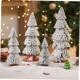 decoration Flocked 圣诞树 tabletop Christmas cedar tree