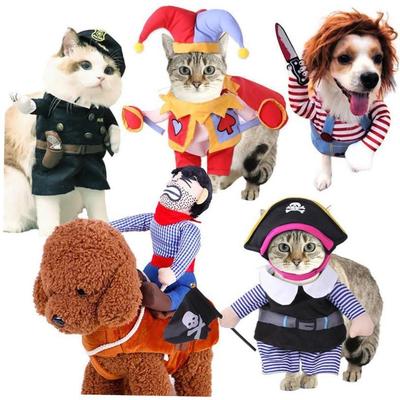 Pet cowboy costume cospaly Halloween dog costume万圣节狗衣服