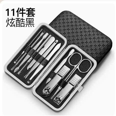 Stainless 12 set Nail Clipper Nipper Cutter Manicure Pedic