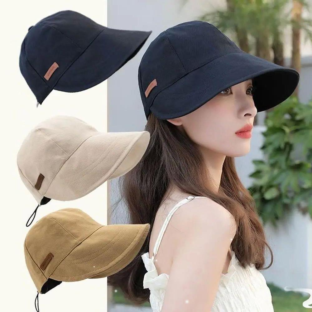 Summer UV Protection Hat Adjustable Drawstring Fisherman001