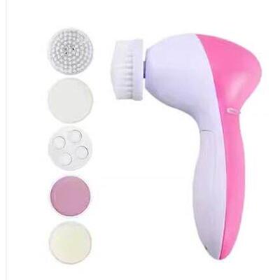 5 in 1 face cleaner massage machine cleansing beauty skin e