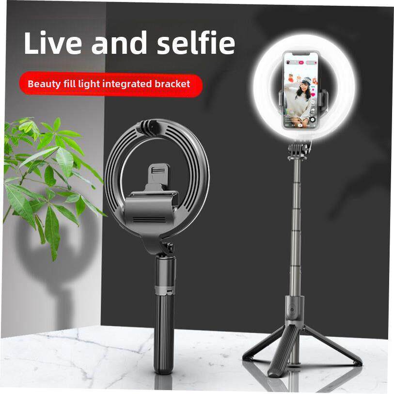 ring light led selfie stick tripod stand mobile phone film