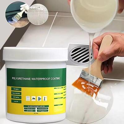 30-300g Polyurethane Waterproof Coating Invisible Paste Seal